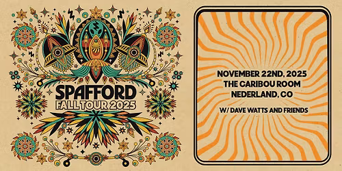 Dave Watts and Friends opening for Spafford!