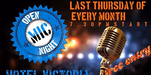 OPEN MIC NIGHT - LIVE MUSIC 