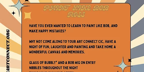 Paint Like Bob Ross night
