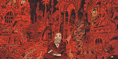 Joann Sfar, "Terre de sang. Le temps du d\u00e9sespoir" (Rencontre litt\u00e9raire et musicale dessin\u00e9e)