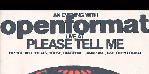 OpenFormat presents: +1