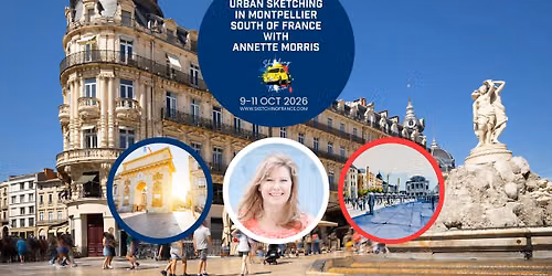 Watercolour Sketching Weekend - Montpellier!