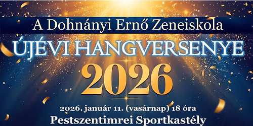 \u00daj\u00e9vi Hangverseny 2026