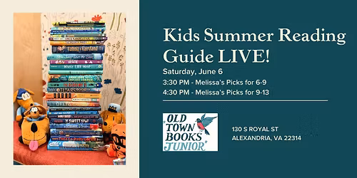 Kids Summer Reading Guide LIVE!