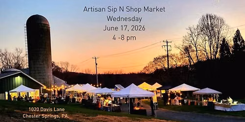 Artisan Sip n Shop Market