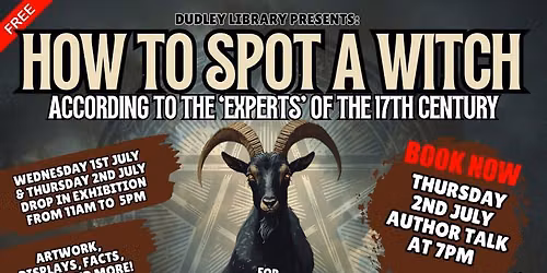 How to Spot a Witch @ Dudley Library