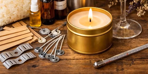 Spring Candle Making & Wine Class!