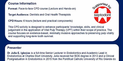 Contemporary Vital Pulp Therapy in General Practice