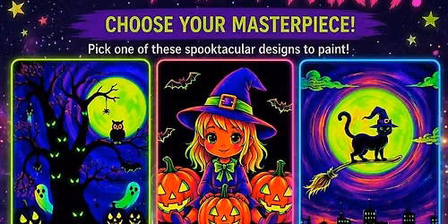 Glow in the Dark Paint Night 