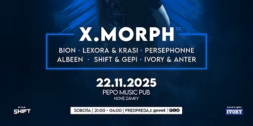 HANDBREAK 360 \/w. X.MORPH | Drum and Bass Night | Nov\u00e9 Z\u00e1mky