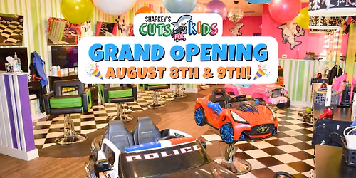 Sharkey's Cuts for Kids Bolingbrook Grand Opening! \ud83c\udf89
