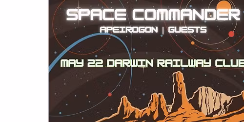 SPACE COMMANDER | Live Analogue Electro