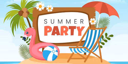 The Social Team Invites you to a Summer "Beach" Party Outdoors at Davis Hall