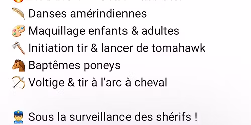 Week-end au Far Ouest