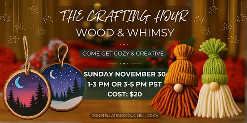 The Crafting Hour: Wood & Whimsy