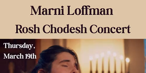 Marni Loffman Rosh Chodesh Concert (New Month Concert)