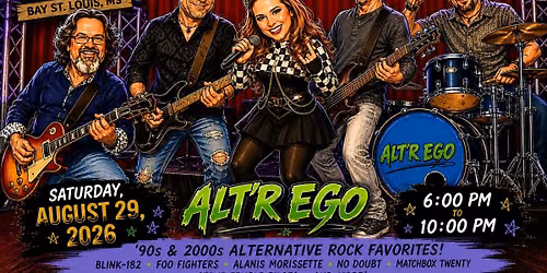 ALT'R EGO at Rags To Riches of Bay St. Louis!