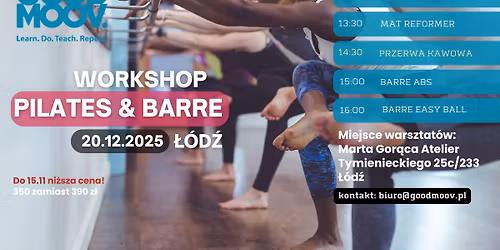 PILATES & BARRE WORKSHOP