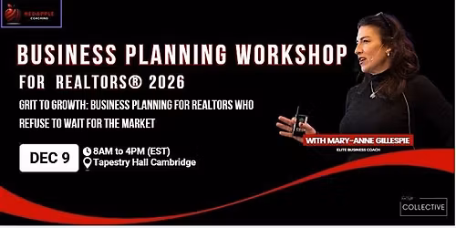 Grit to Growth: Business Planning for Realtors