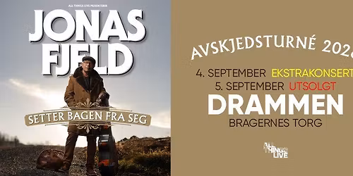 Jonas Fjeld setter bagen fra seg \/\/ Bragernes Torg \/\/ EKSTRA!