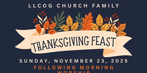 LLCOG Thanksgiving Feast