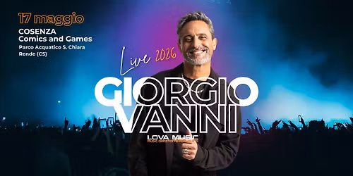Giorgio Vanni Live - Cosenza Comics and Games