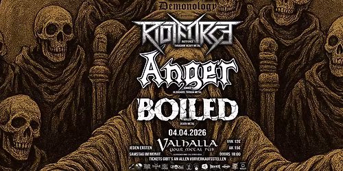 Demonology: Riotforce + ANGER + Boiled