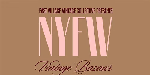 Moxy East Village NYFW Vintage Bazaar