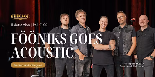 11.12 F\u00f6\u00f6niks goes acoustic @ Chicago 1933