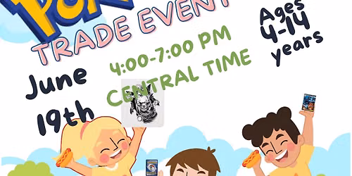 FREE KIDS POKEMON TRADE EVENT