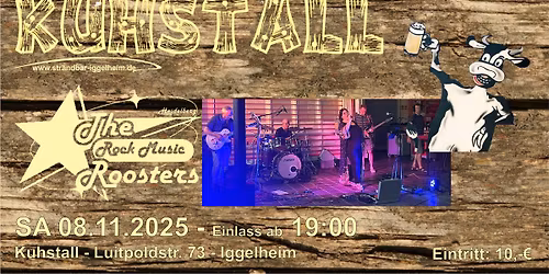 The Roosters - live im Kuhstall