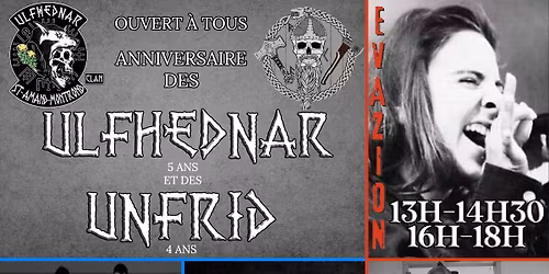 ANNIVERSAIRE ULFHEDNAR UNFRID