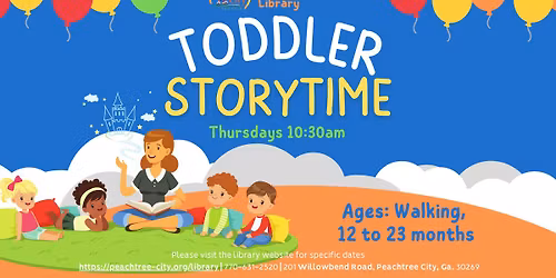 Toddler Time (Ages 12-24 months)