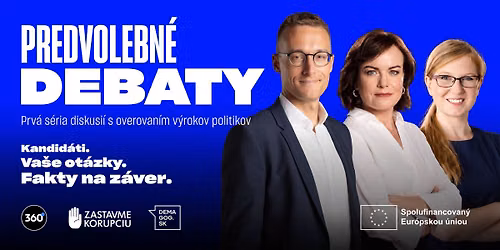 Predvolebn\u00e9 debaty [Bratislava]