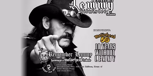 Motorhead tribute with  Remember Lemmy and The Hordes from Hell