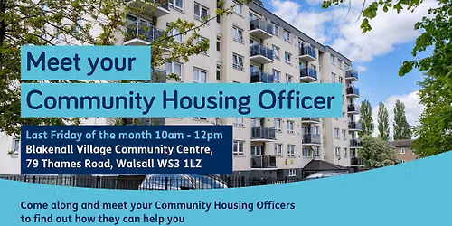 Meet your Community Housing Officer - Blakenall