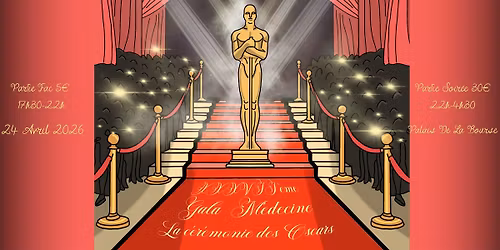 XXXVII\u00e8me Gala de M\u00e9decine : La c\u00e9r\u00e9monie des Oscars 