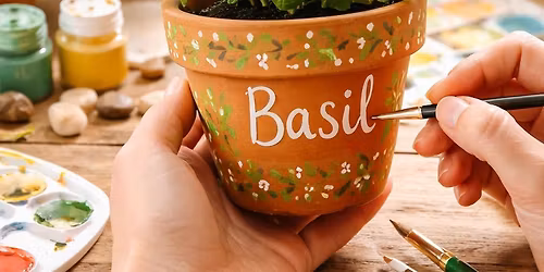 Painted Pots Night - Maker's Club