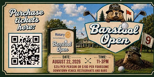 Venice-Nokomis Rotary Barstool Open