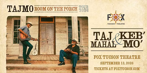 TajMo: Room On The Porch Tour 2026
