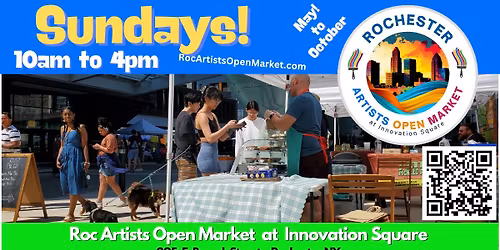 Roc Artists Open Market at Innovation Square