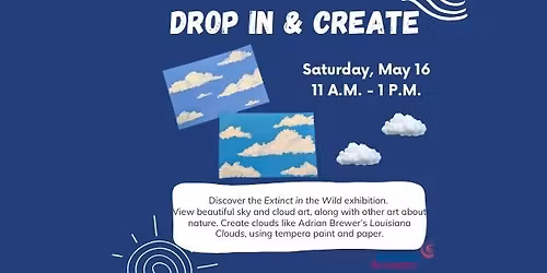 Drop-In & CREATE: Puffy Clouds!