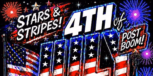 Stars & Stripes 4TH of July Post Boom Explosion Of Fun!