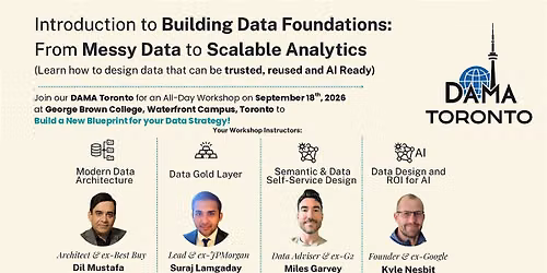 Introduction to Building Data Foundations: Messy Data to Scalable Analytics