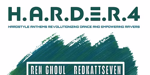 HARDER4 featuring Red Ghoul, redkattseven, Frustration in Veins & CNDRCELL
