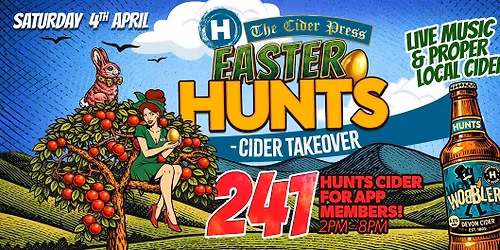 Easter Hunts Cider Takeover!