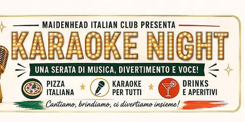 Italian Karaoke Night