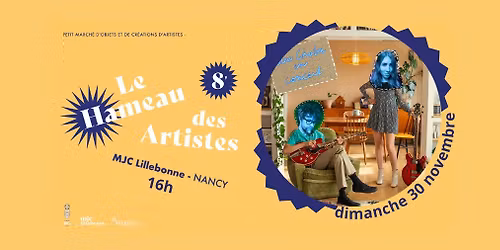 Bleu Chaton au Hameau des artistes 