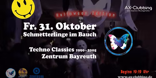 Schmetterlinge im Bauch - Techno Classics *Halloween Edition*