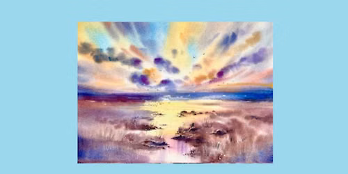 Atmospheric Seascapes in Watercolours with Karin Christensen
